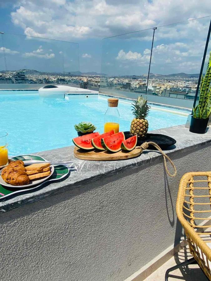 New 2Bd Aprt With Shared Rooftop Pool E2 Atenas Exterior foto
